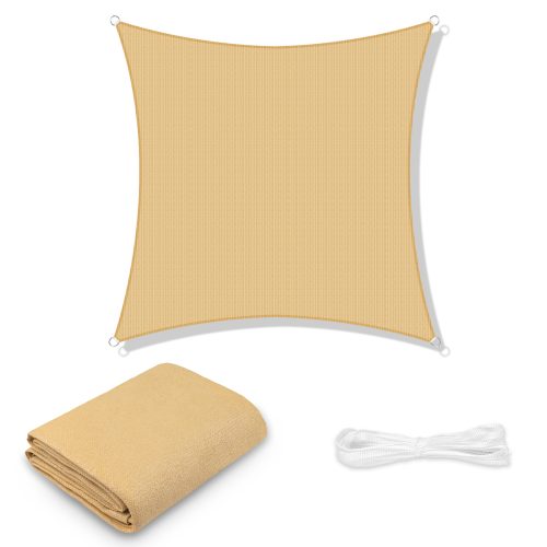 Permeable Square Sun Shade Sail